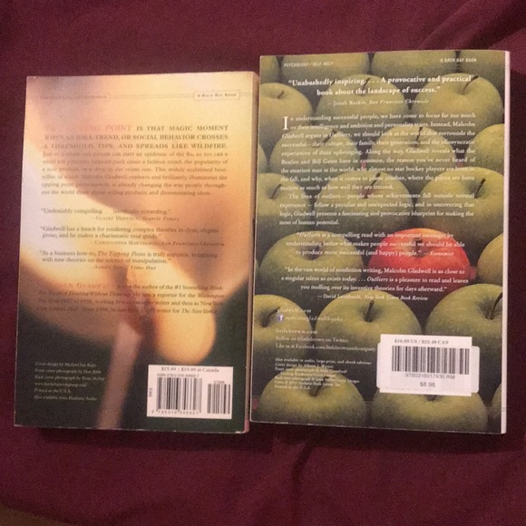 Malcolm Gladwell 2 book Bundle The Tipping Point, Outliers the story of success - Picture 2 of 4